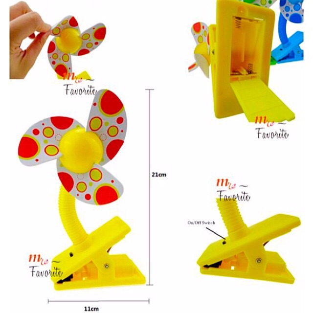 Portable Mini Clip Fan