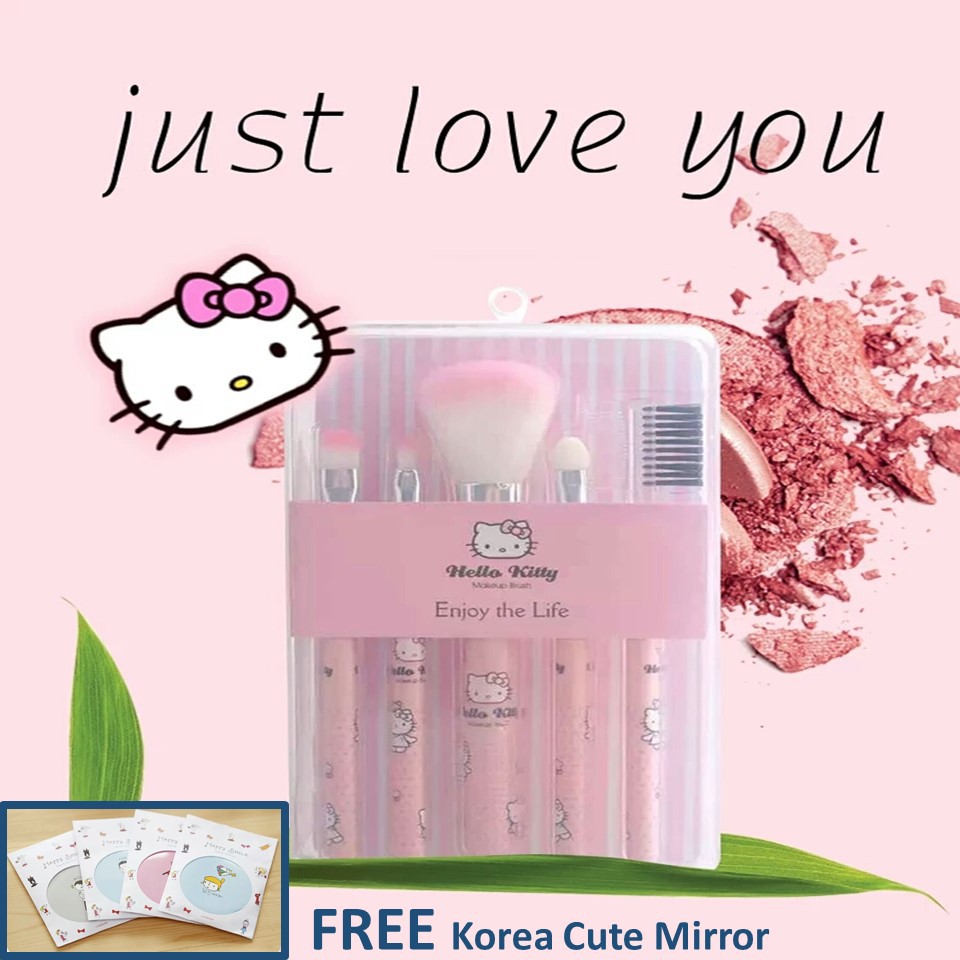 Hello Kitty makeup brush set -5pcs