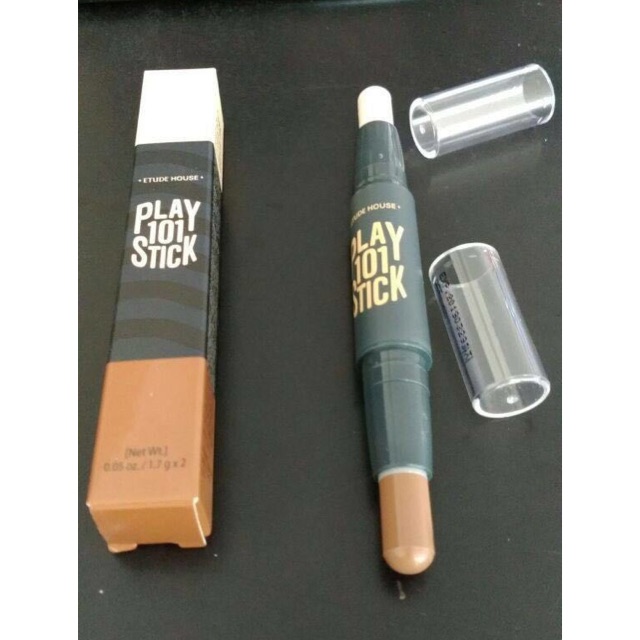 韩国品牌 Etude House Play 101 Stick Countour Duo Highlighter 