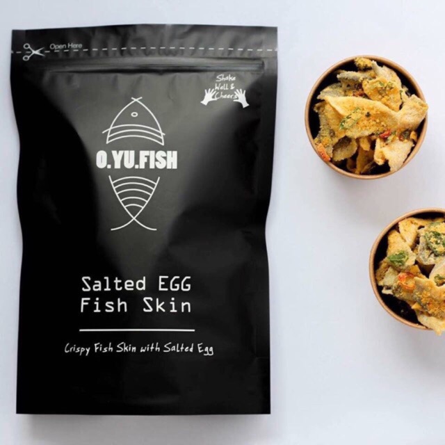 O.YU.FISH Salted Egg Fish Skin | Shopee Malaysia