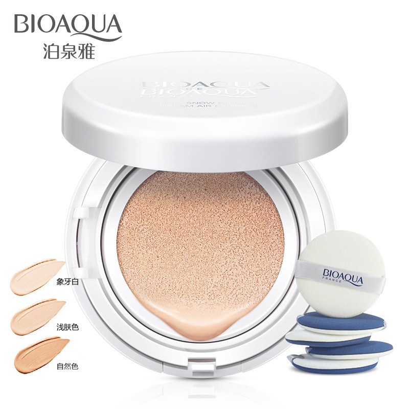 [Authentic] BIOAQUA BB Cushion Cream Whitening foundation