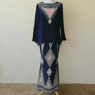  Batik  Cotton Span Bju kurung  Mini moden jubah Shopee 