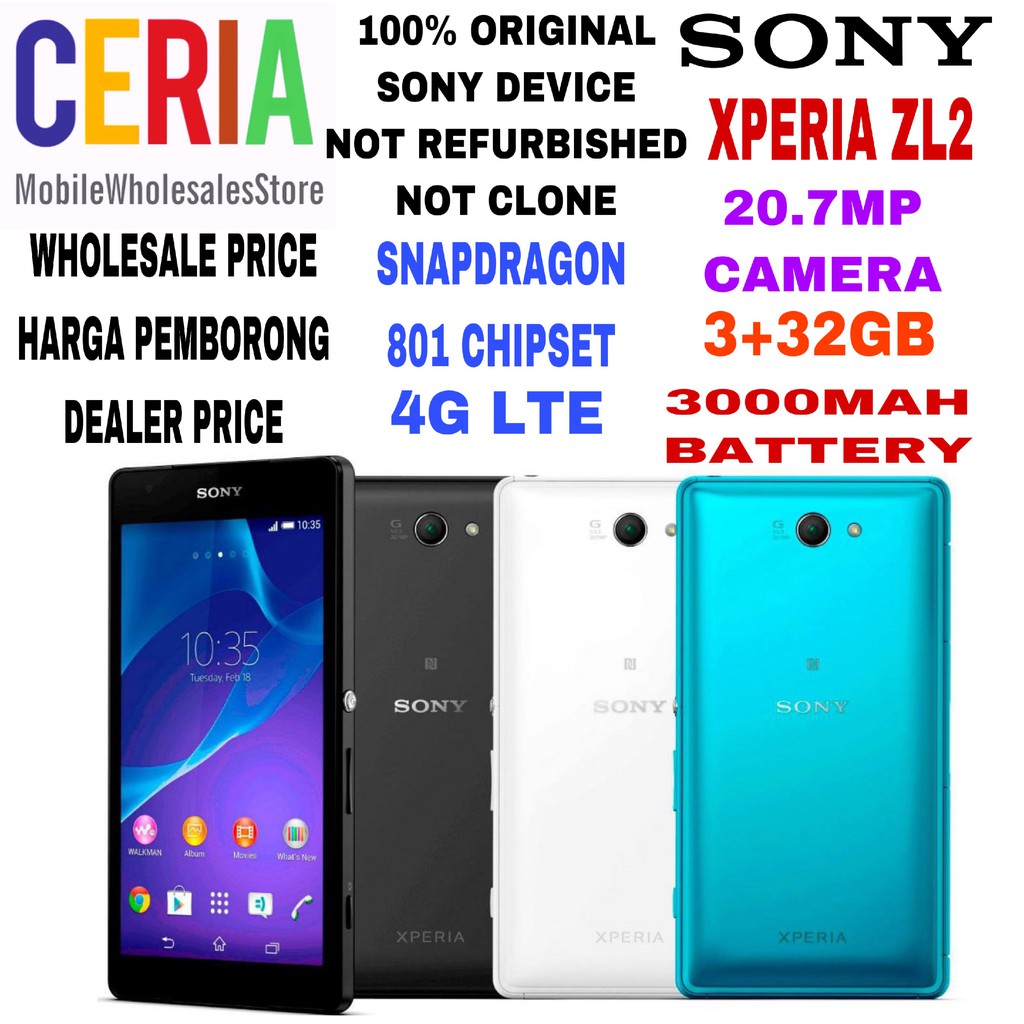 Sony Xperia Z2 Price In Malaysia Specs TechNave