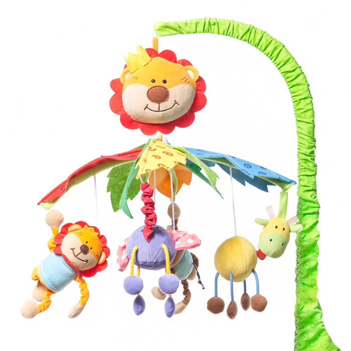 Holabebe Baby Bed Clip On Musical Mobile -Animal Jungle