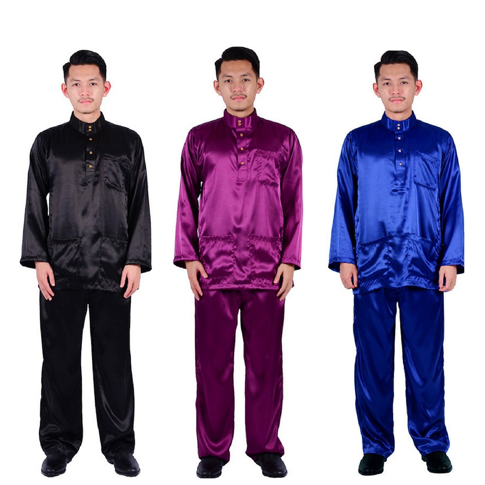 Beautiful Baju  Melayu  Cekak Musang Johor  Simple MoDeL 