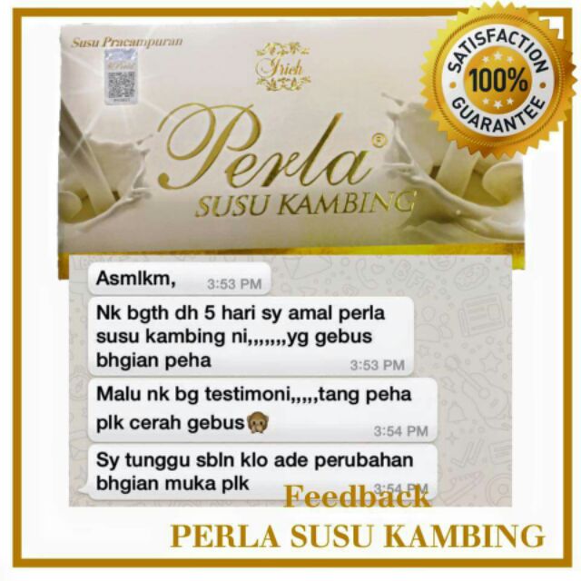 Image result for perla susu kambing