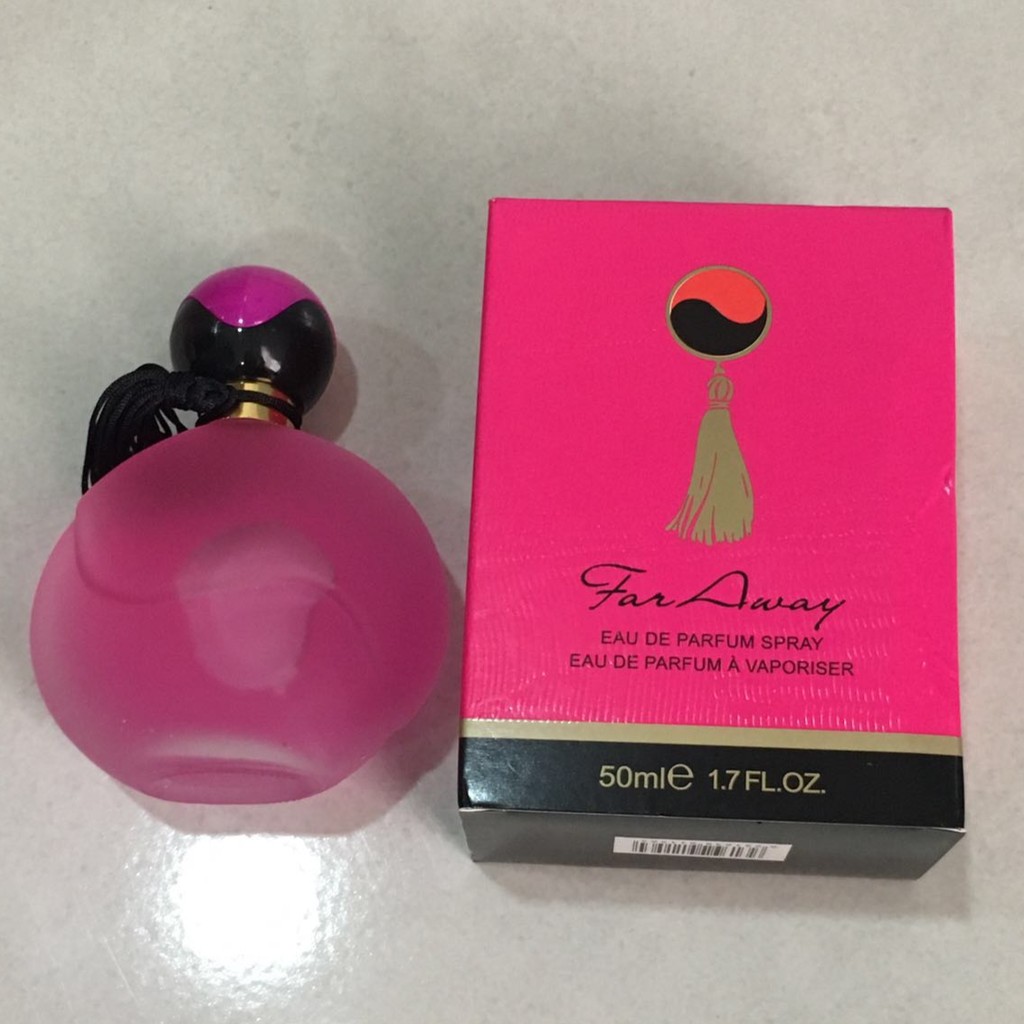 Image result for far away perfume pink