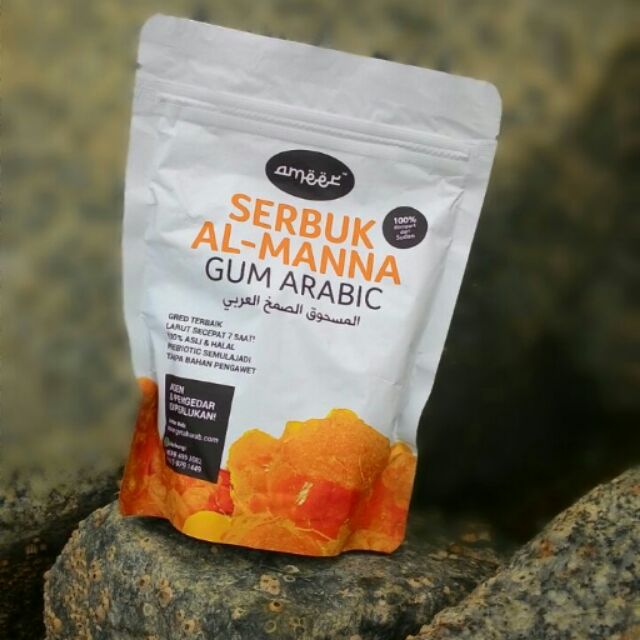 Serbuk al manna gum arabic