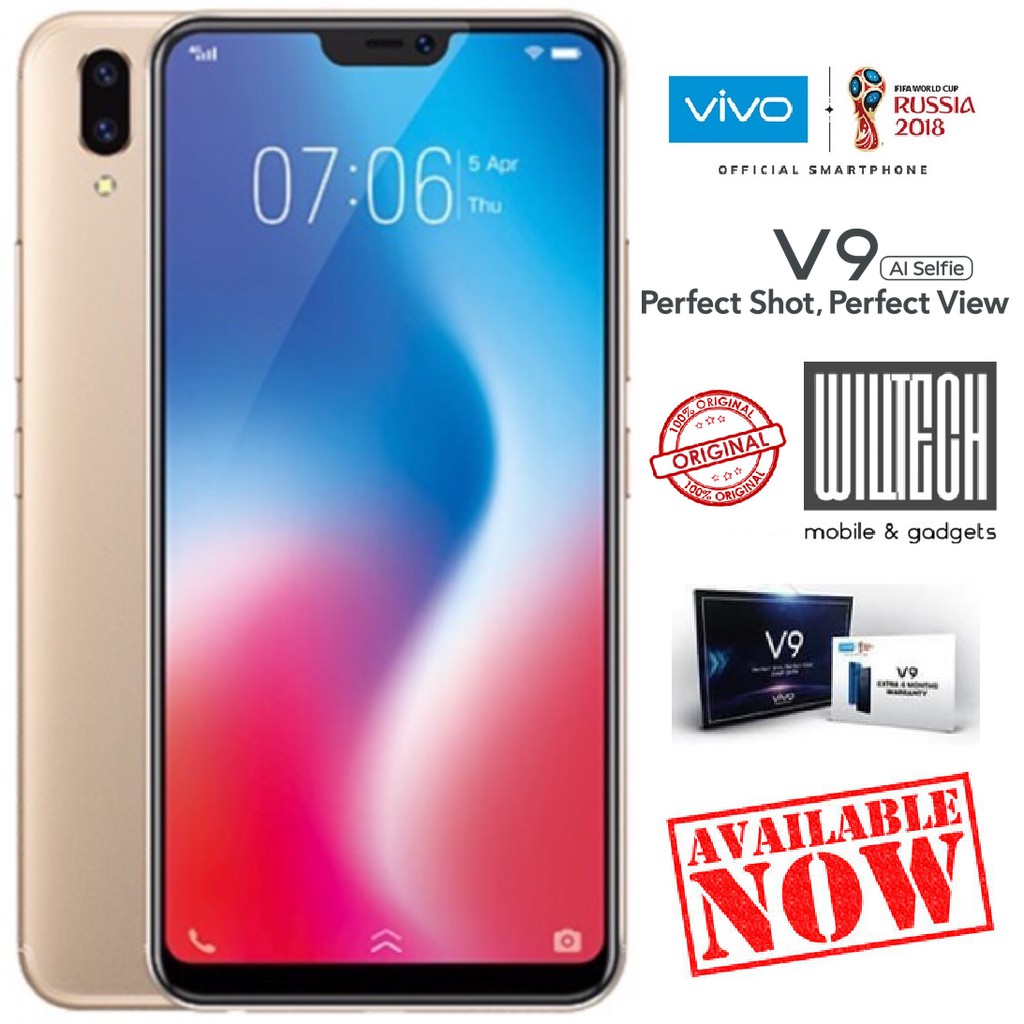 vivo V9 Price in Malaysia & Specs | TechNave