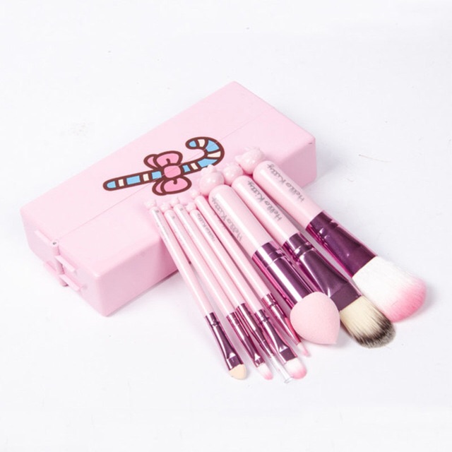 NEW !! Hello Kitty Brush Set 8pcs